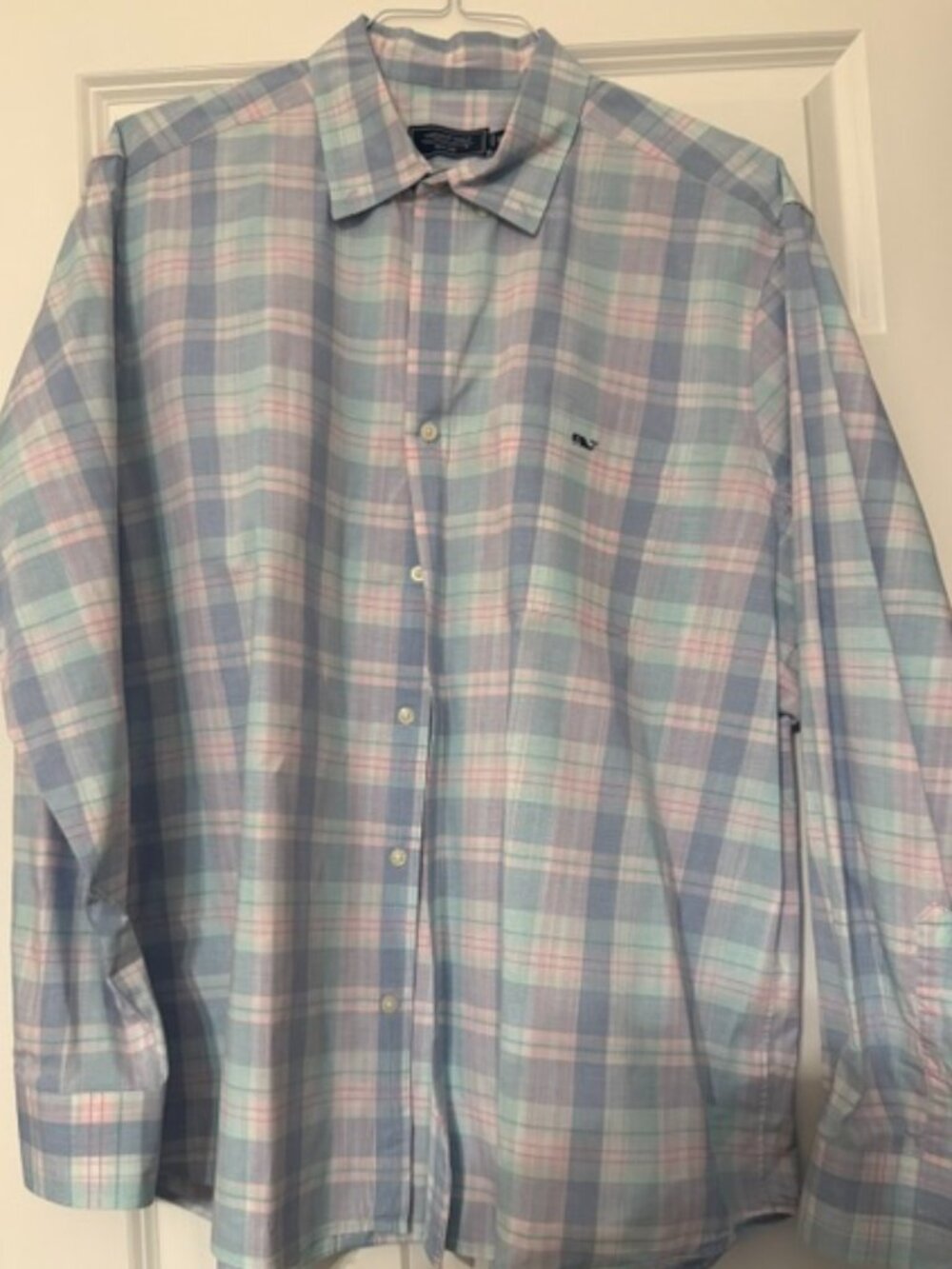 Vineyard Vines, Men's Plaid Button-Down Shirt, Size XL